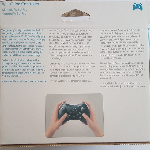 Controller Wii u pro for Nintendo - Picture 2 of 2